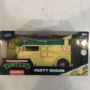 Jada TMNT Party Wagon - Yellow and Green